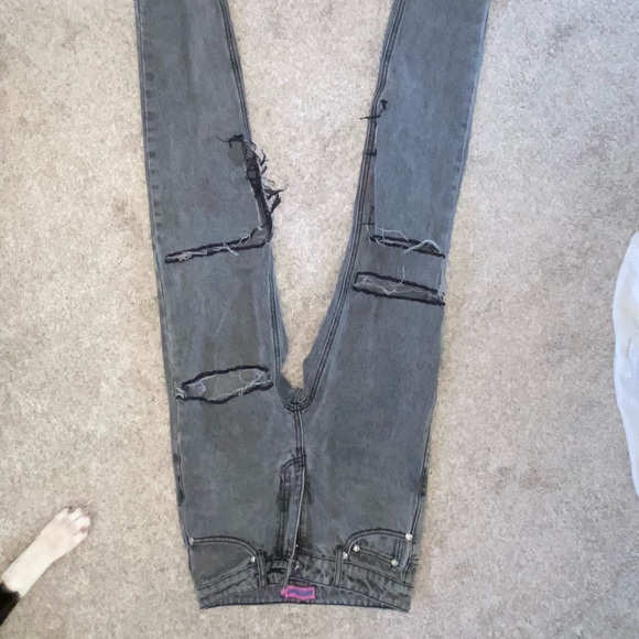 Edikted ripped mom jeans NWOT - Picture 4 of 4
